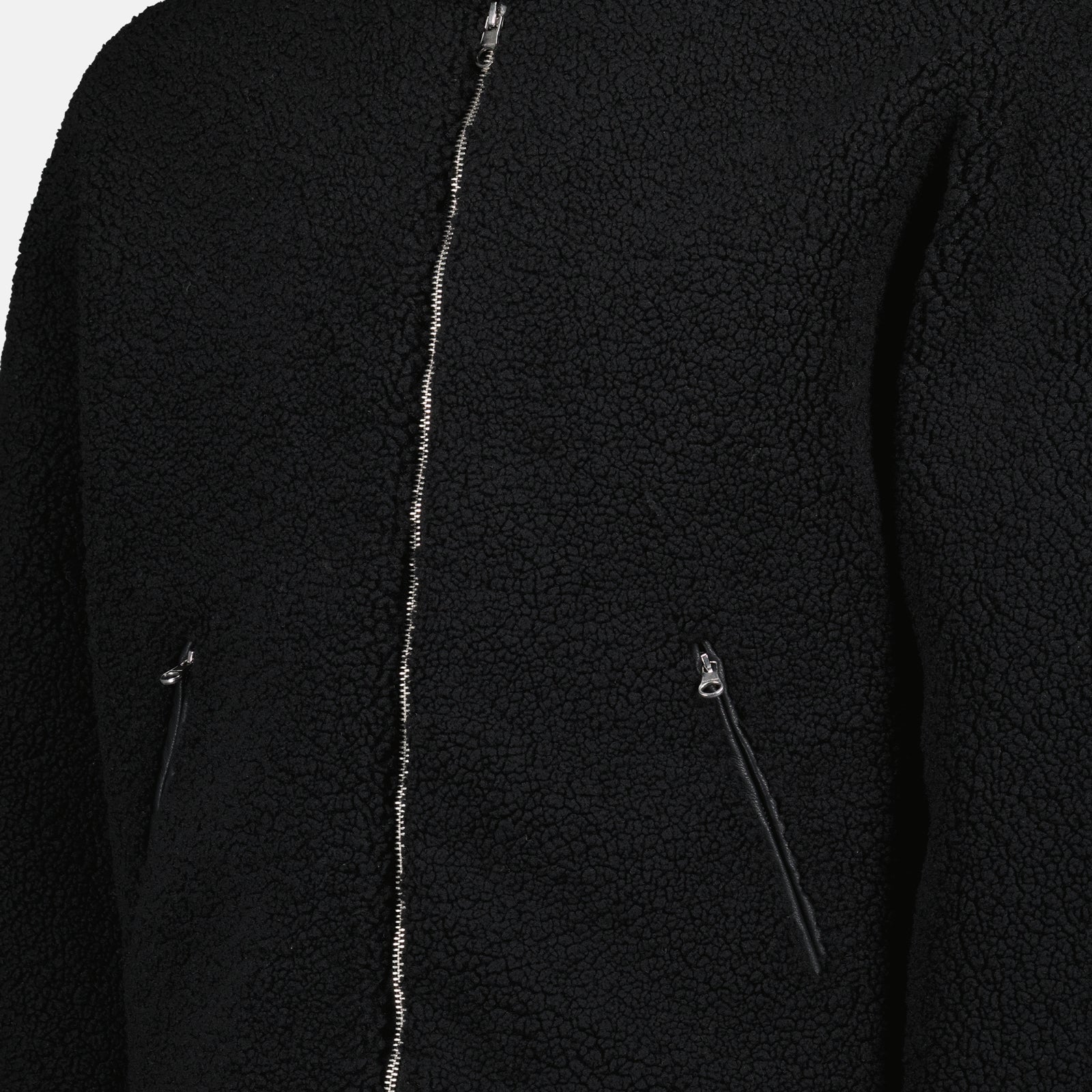 Vestes Bomber en molleton Courrèges Noir Homme