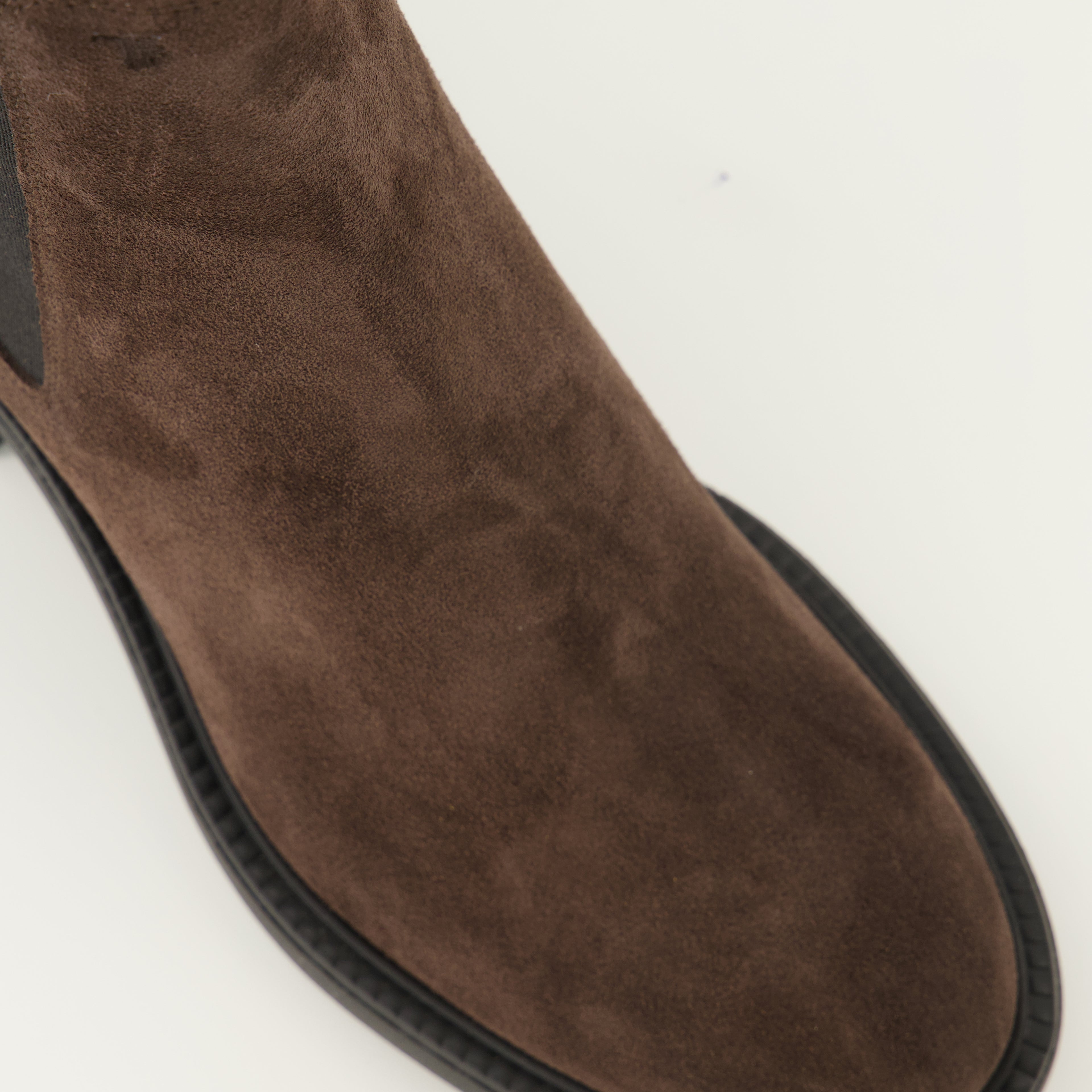 Image of the Tod's Women's Suede Ankle Boots - Autumn-Winter 2025 - Top Detailed View