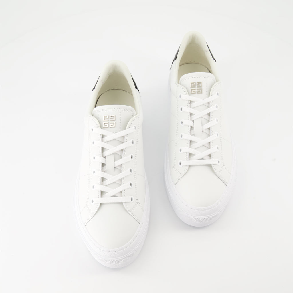 Baskets Baskets City Sport Givenchy Blanc Homme