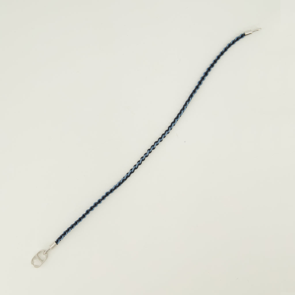 Bijoux Pulsera Double Tour CD Icon Azul Dior Bleu Homme