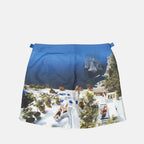 Beachwear Short de bain Bulldog photographic Orlebar Brown Bleu Homme