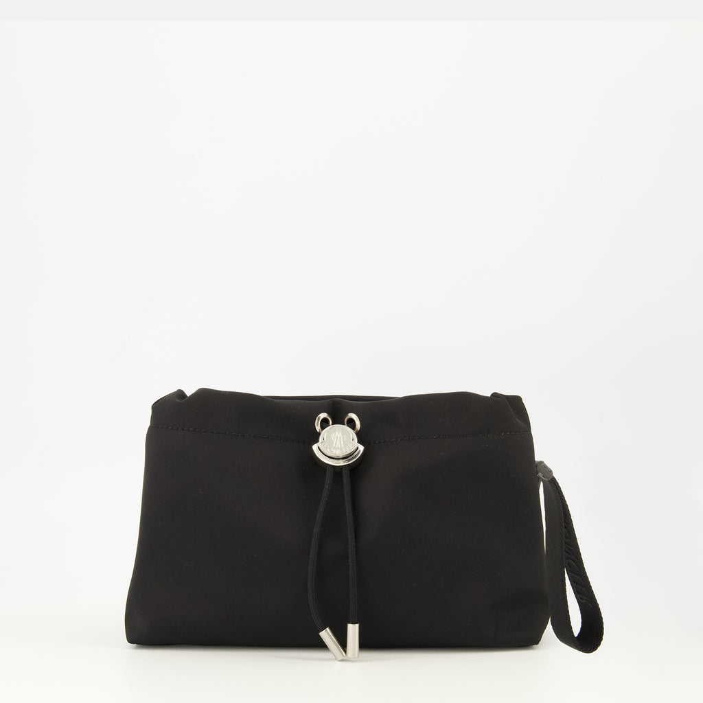 Image de l'article Pochette Trick noir de la marque Moncler pour Femme - Saison Printemps-Été 2026 - Vue de Face