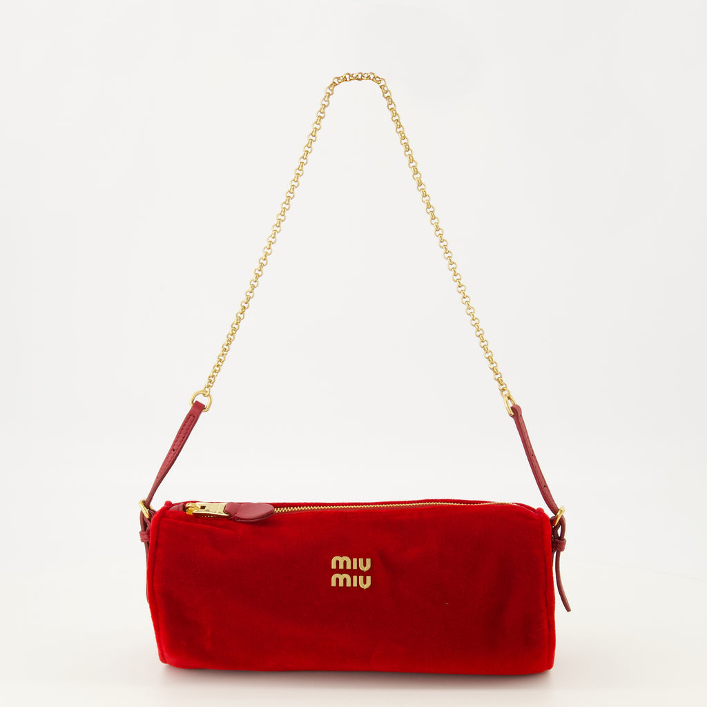 Sacs à main et épaule Sac en velours rouge Miu Miu Rouge Femme
