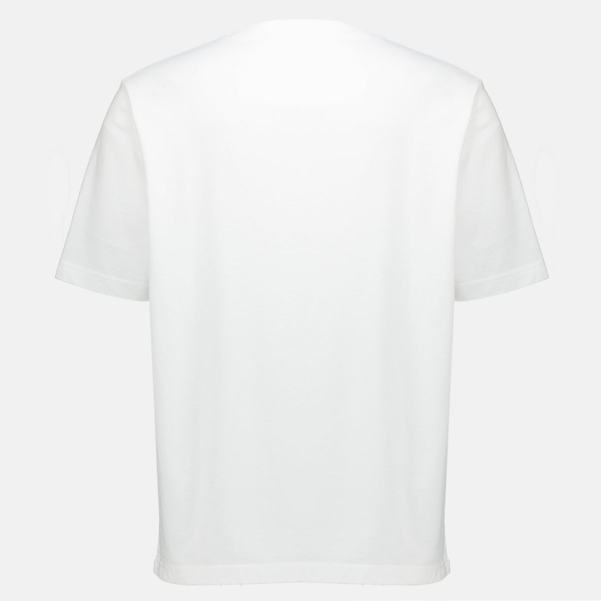 T-shirts T-shirt brodé blanc Maison Kitsune Blanc Homme