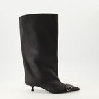 Imagen de las botas D-Venus negras de Diesel para mujer - Otoño-Invierno 2025 - Vista lateral derecha
