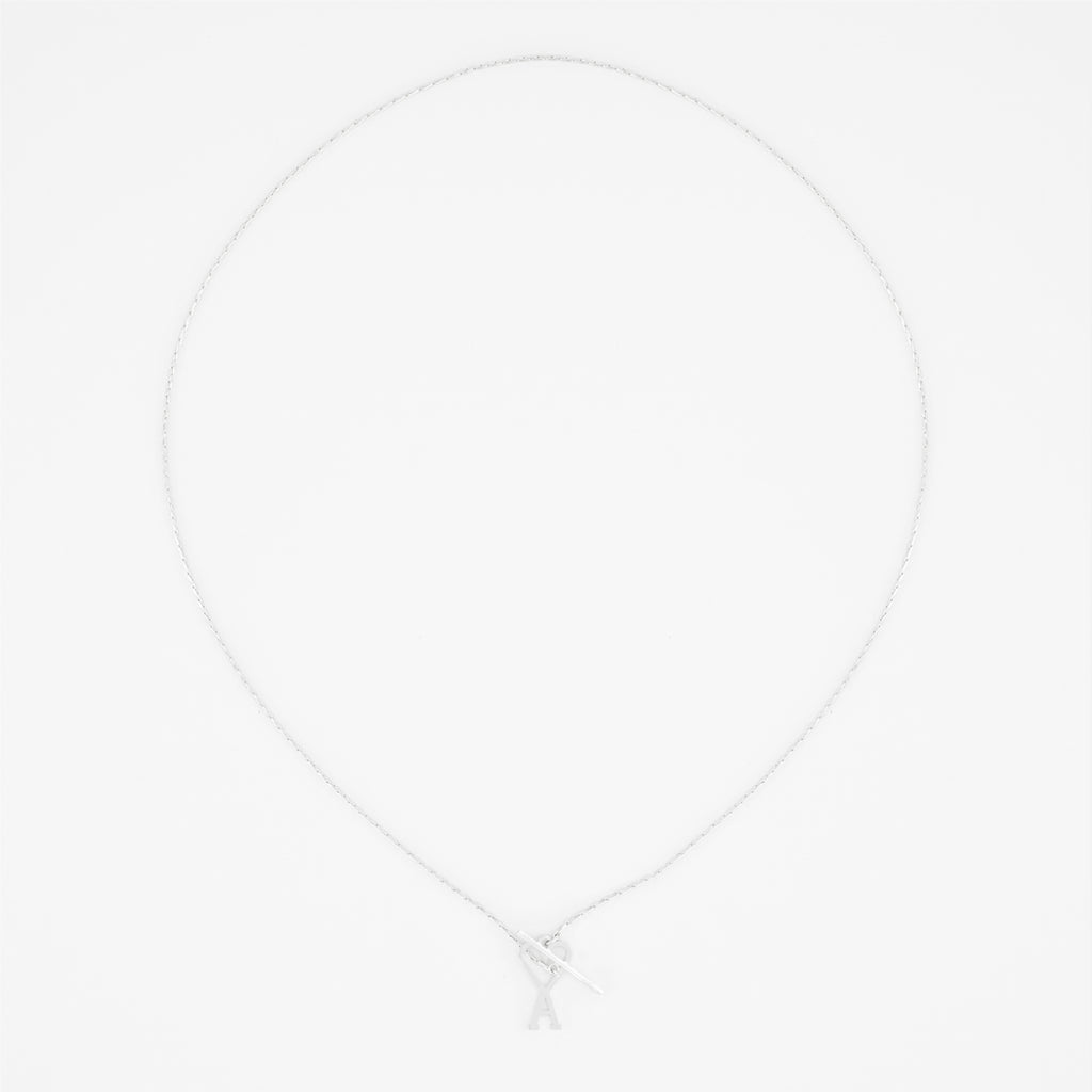 Image de l'article Collier AMI de coeur argenté de la marque Ami PARIS pour Unisex - Saison Printemps-Été 2026 - Vue de Dos