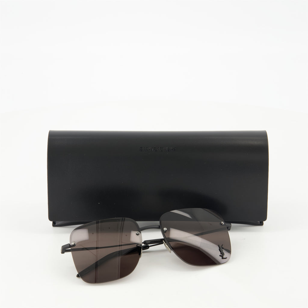 Occhiali Occhiali da sole SL 312 M Saint Laurent Nero Unisex