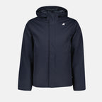Coats Jacko Twill Marmotta Parka K-Way Blue Homme