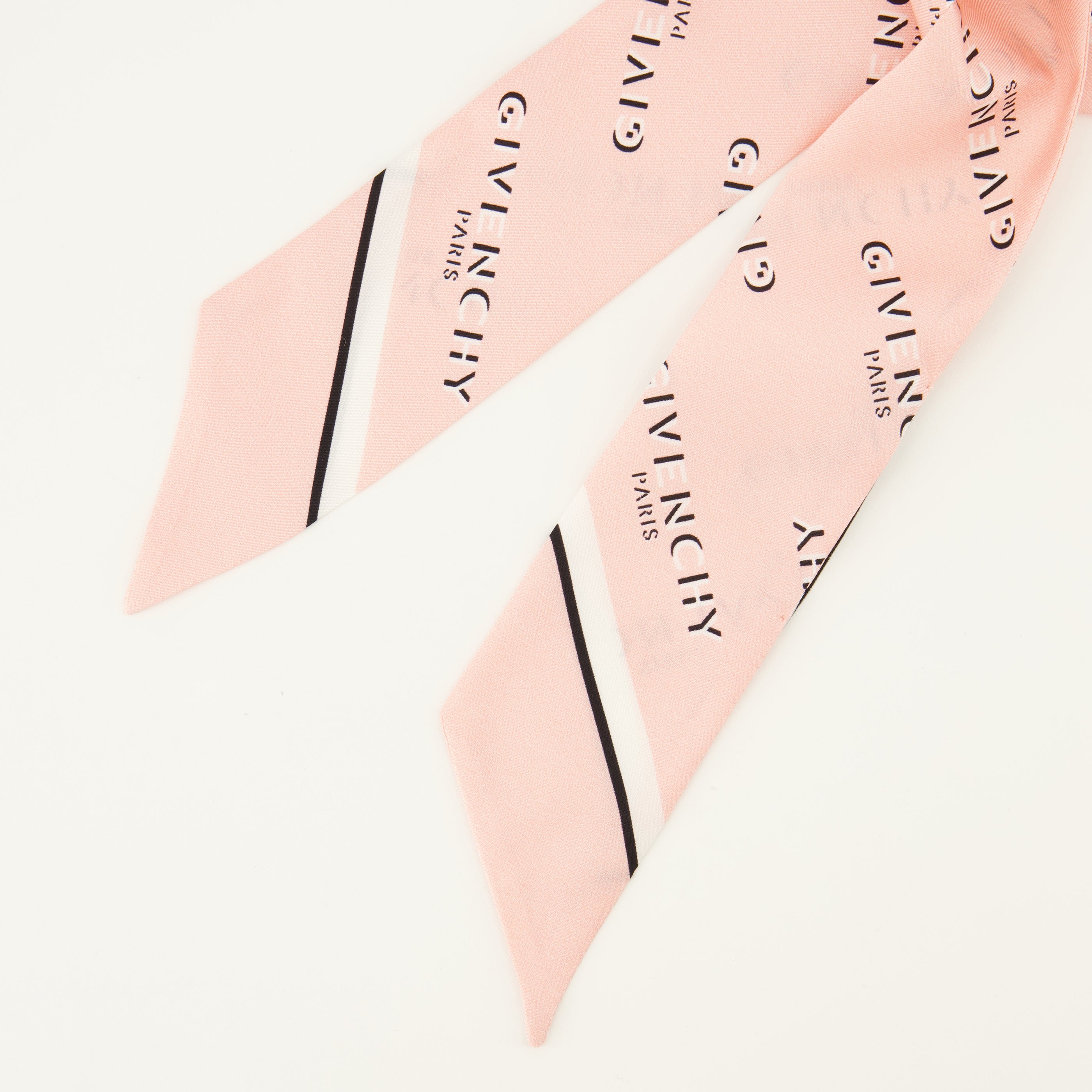 Écharpes, foulards et gants Bandeau en soie Shadow rose clair Givenchy Rose Femme