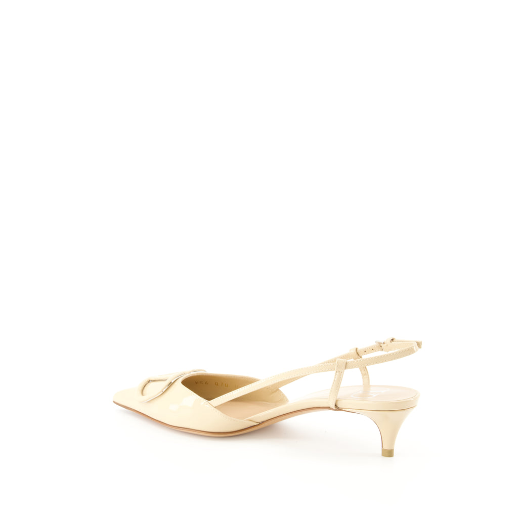 Escarpins Escarpins VLogo Valentino Garavani Beige Femme