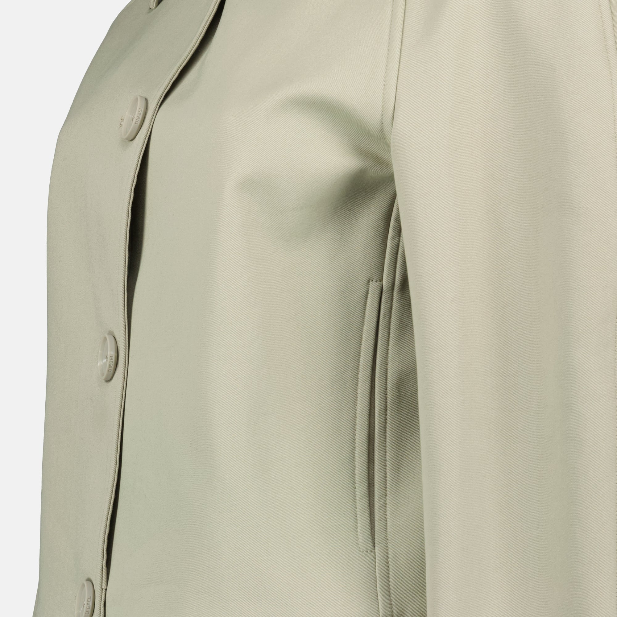 Image de l'article Veste G-Rayan beige de la marque Diesel pour Femme - Saison Printemps-Été 2026 - Vue détaillée_1