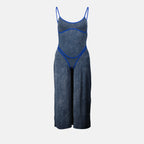 Vestidos Robe Body D-Wow Diesel Azul Femme