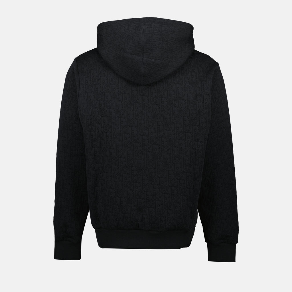 Sweatshirts Oblique Hoodie Dior Schwarz Homme