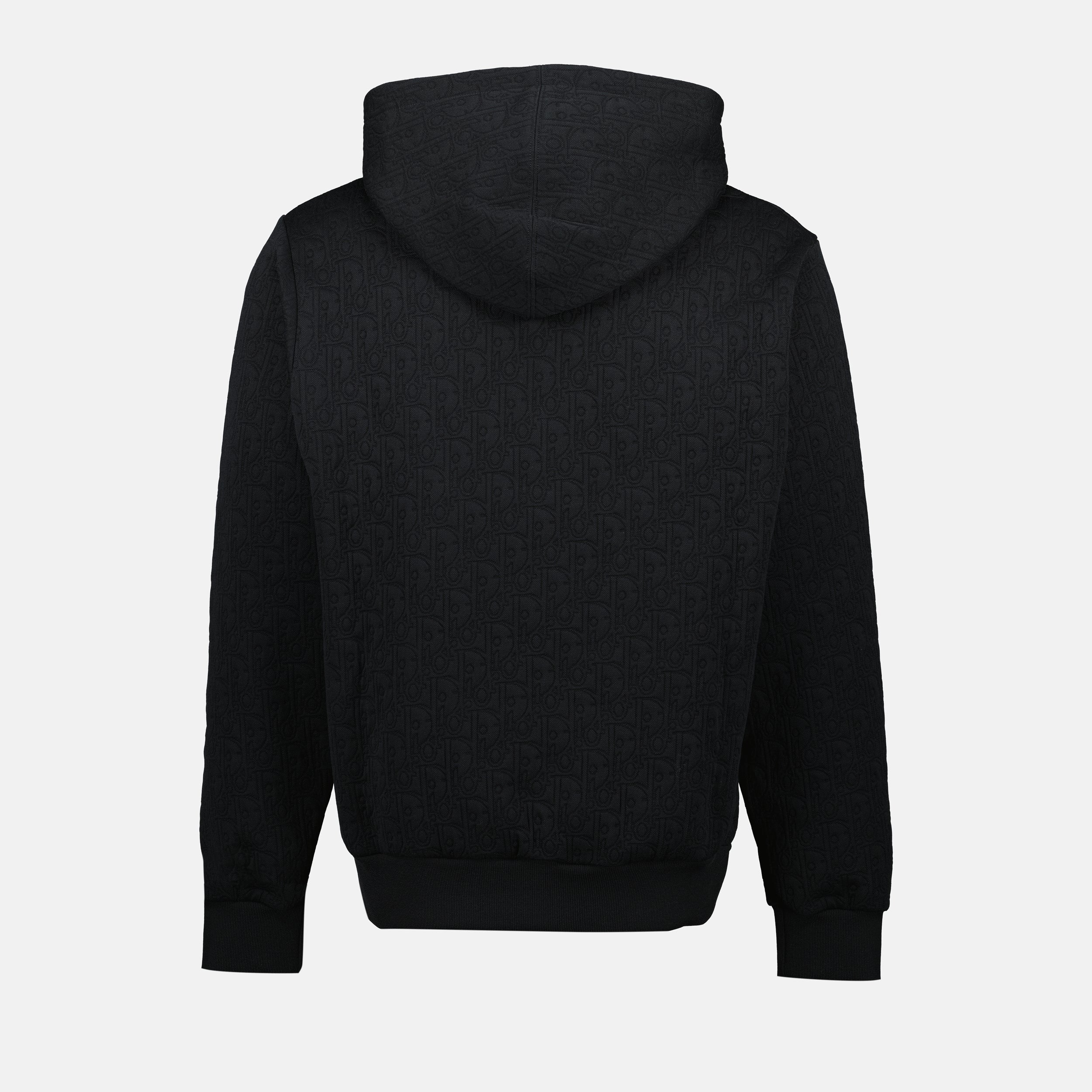 Sweatshirts Oblique Hoodie Dior Schwarz Homme