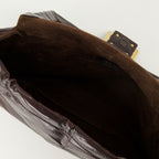 Image de l'article Sac Mamma Baguette en cuir marron de la marque Fendi pour Femme - Saison Automne-Hiver 2025 - Vue détaillée_3