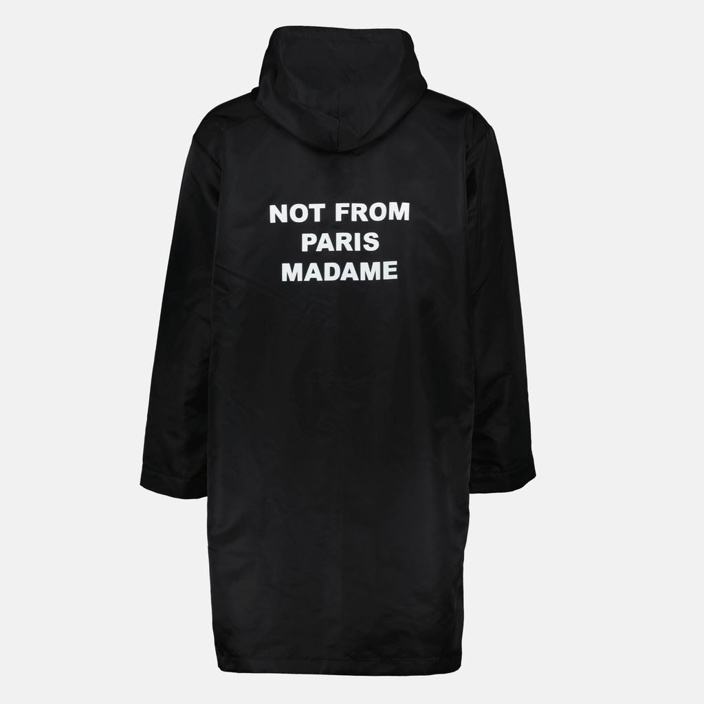 Manteaux 파카 노트 프롬 파리 마담 Drole De Monsieur Noir Homme