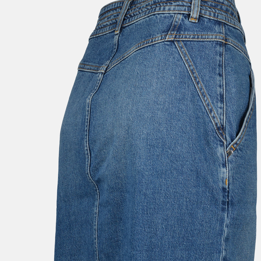 Jupes Jupe en jean Garice Iro Bleu Femme