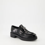 Mocassins Mocassins Chocolate Prada Noir Femme