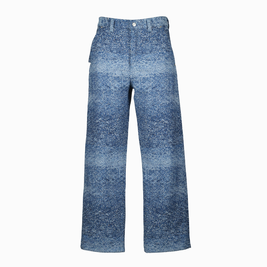 Immagine dei jeans Carpenter blu del marchio Dior per Uomo - Collezione Autunno-Inverno 2025 - Vista Frontale