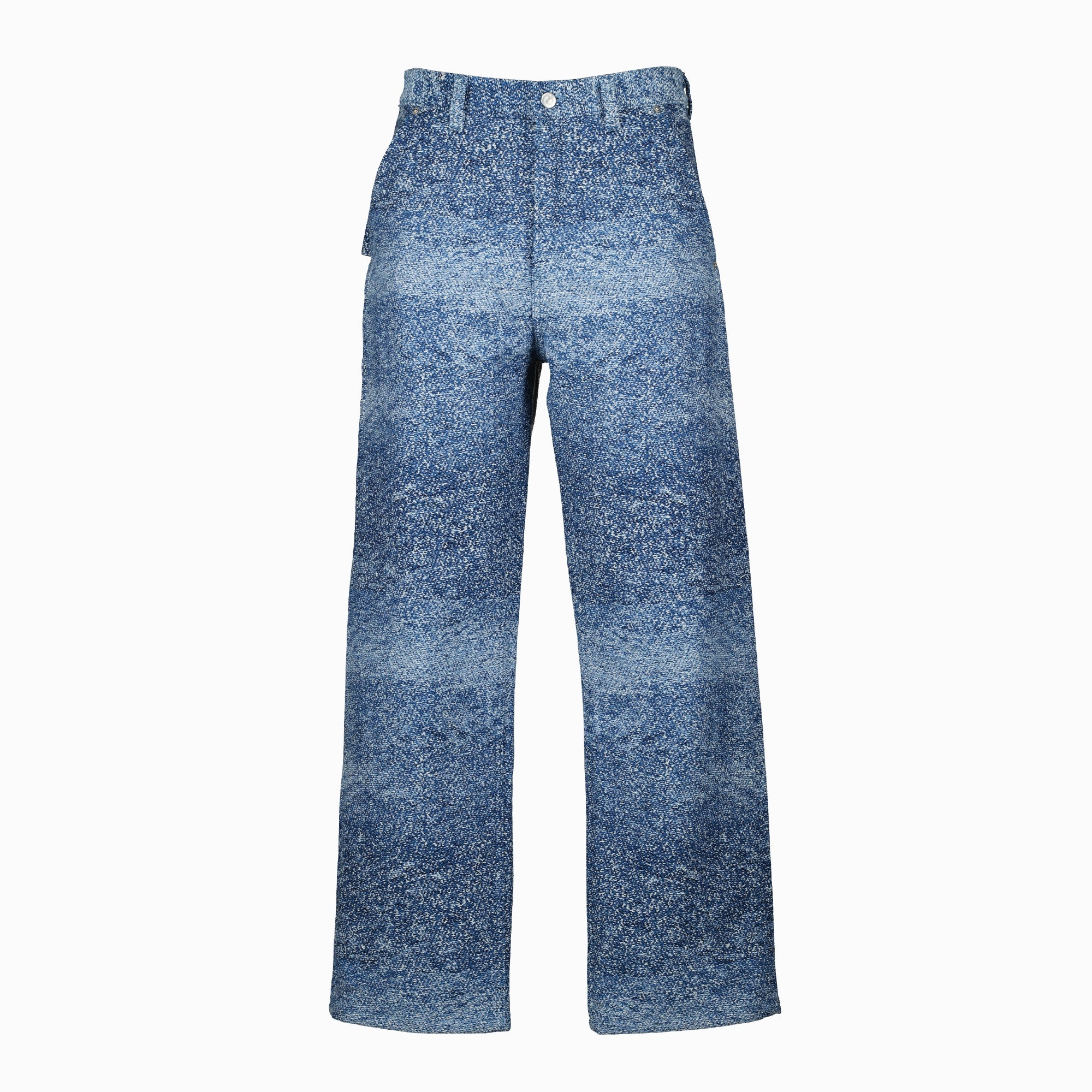 Immagine dei jeans Carpenter blu del marchio Dior per Uomo - Collezione Autunno-Inverno 2025 - Vista Frontale