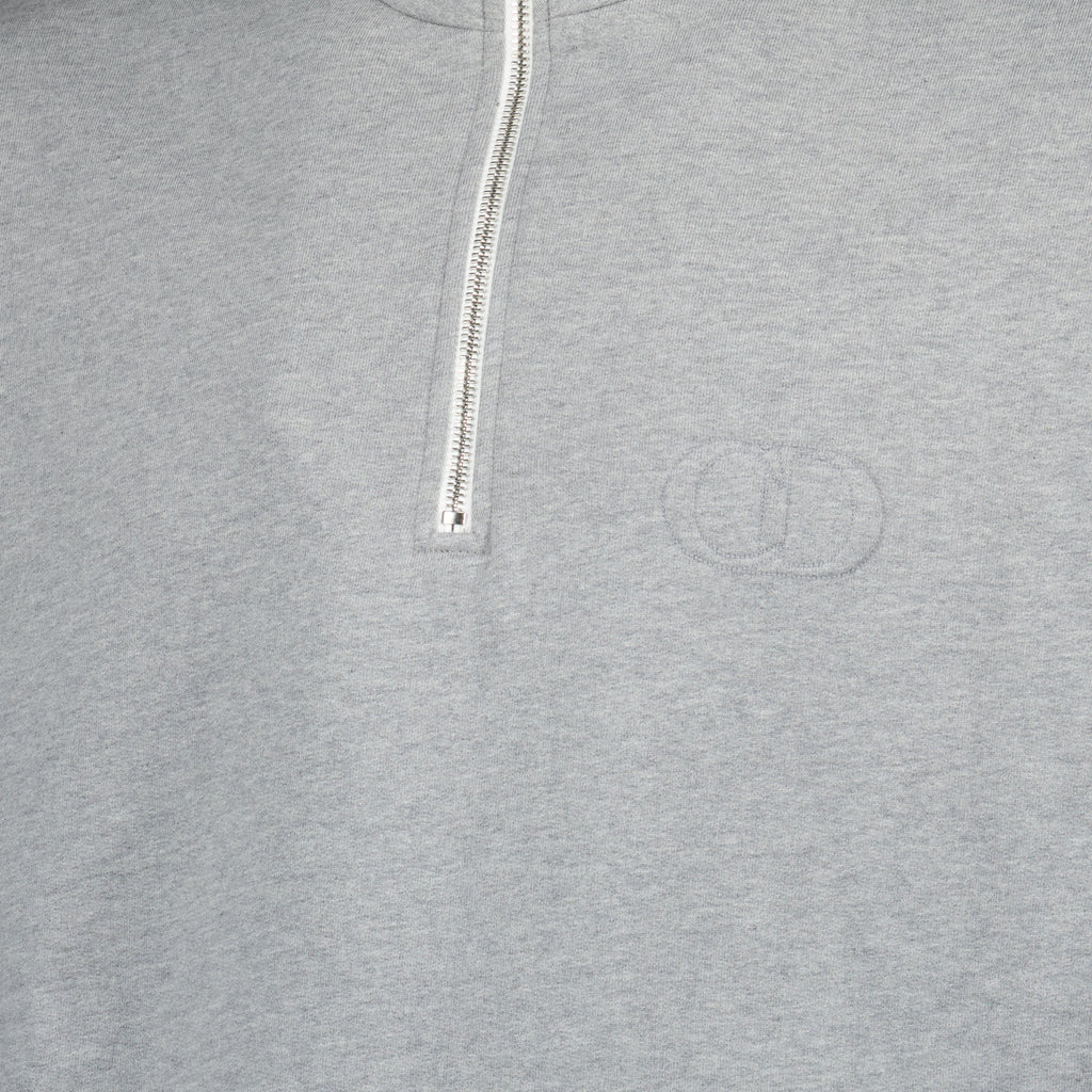 Sweatshirts Zip Collar Sweatshirt Dior Gray Homme