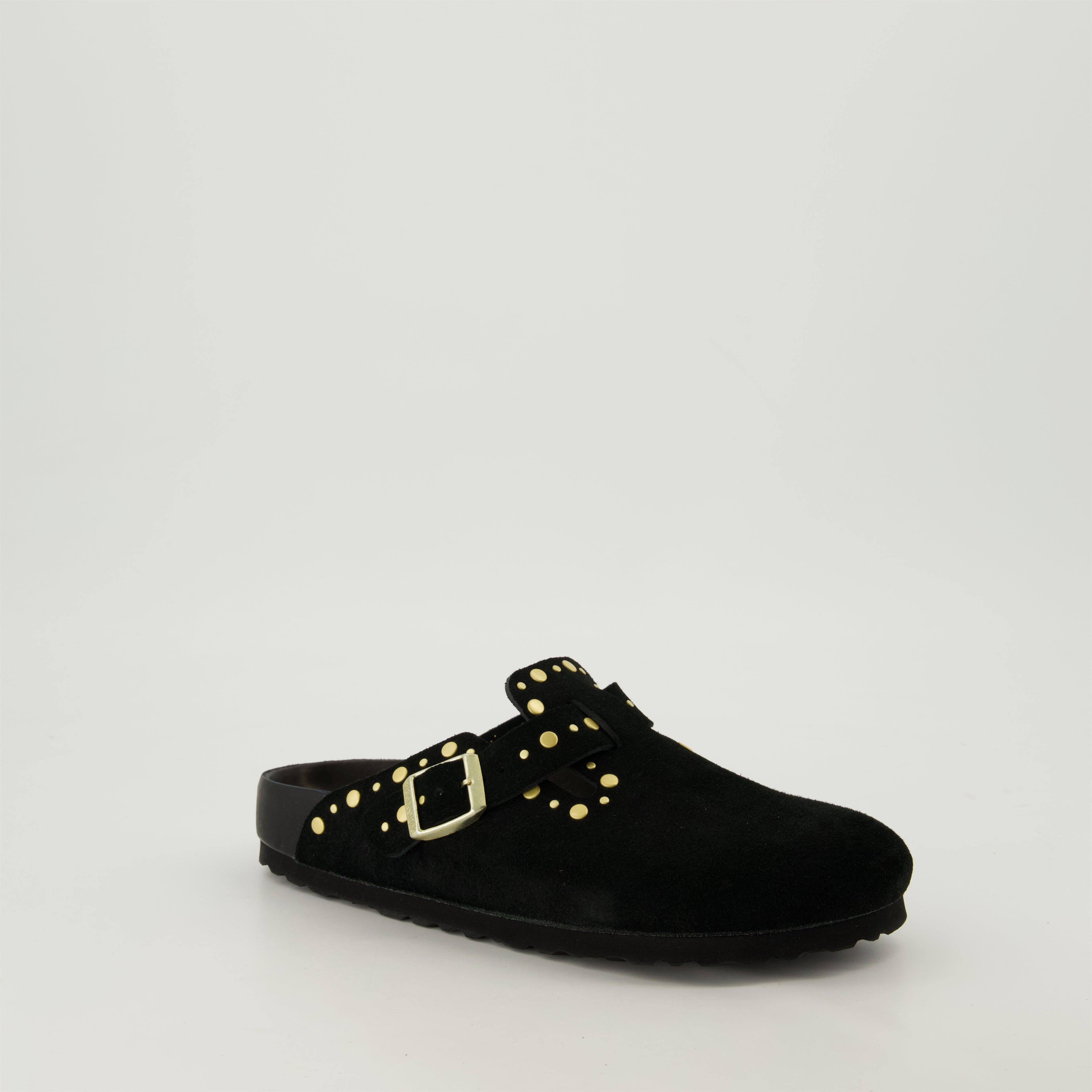 Chaussures ouvertes Mules Boston Birkenstock Noir Femme