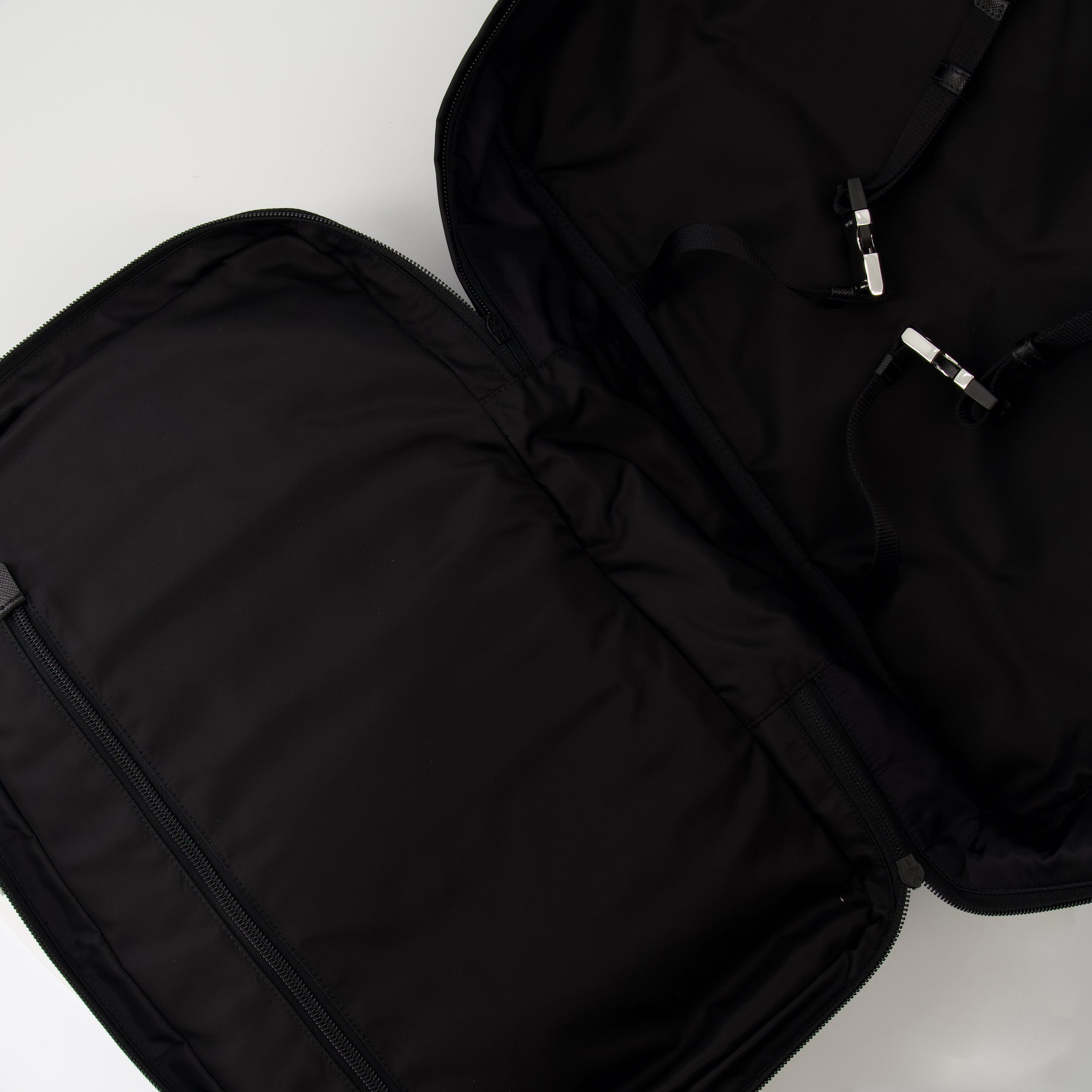 Zaini Zaino Re-Nylon Nero Prada Nero Homme