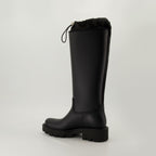 Boots Kickstream Rain Boots Moncler Black Femme