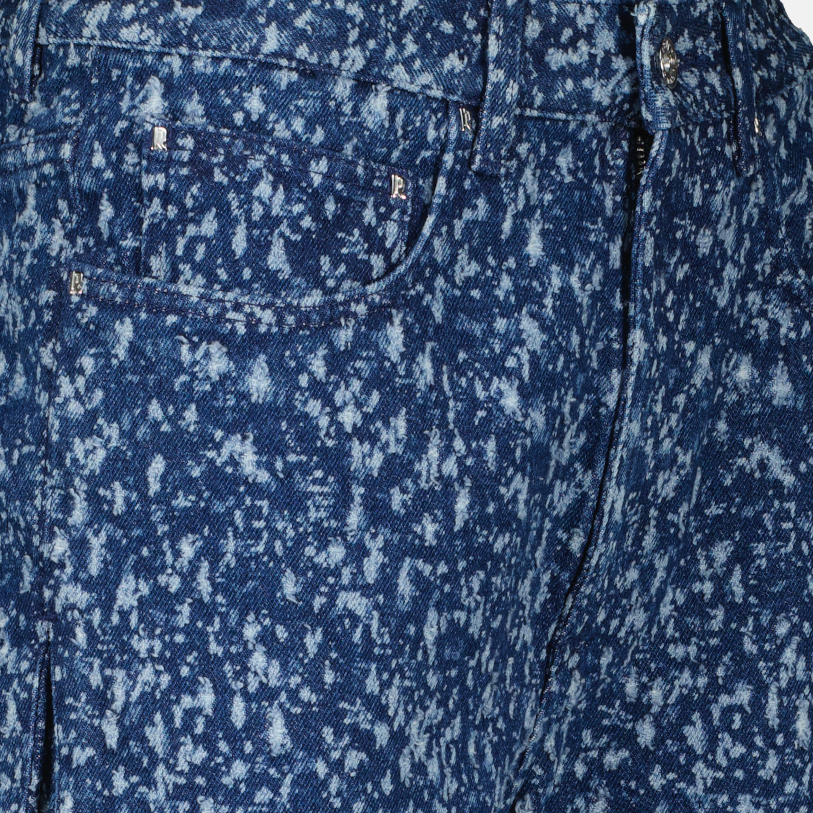 Image de l'article Jean bleu en coton de la marque Rabanne pour Femme - Saison Printemps-Été 2026 - Vue détaillée_2