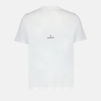 T-shirts T-shirt à logo Moncler Blanc Homme