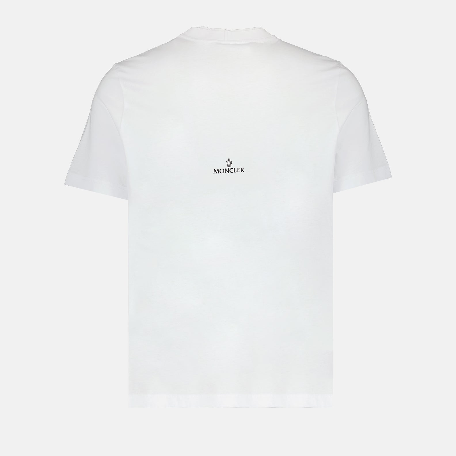 T-shirts T-shirt à logo Moncler Blanc Homme