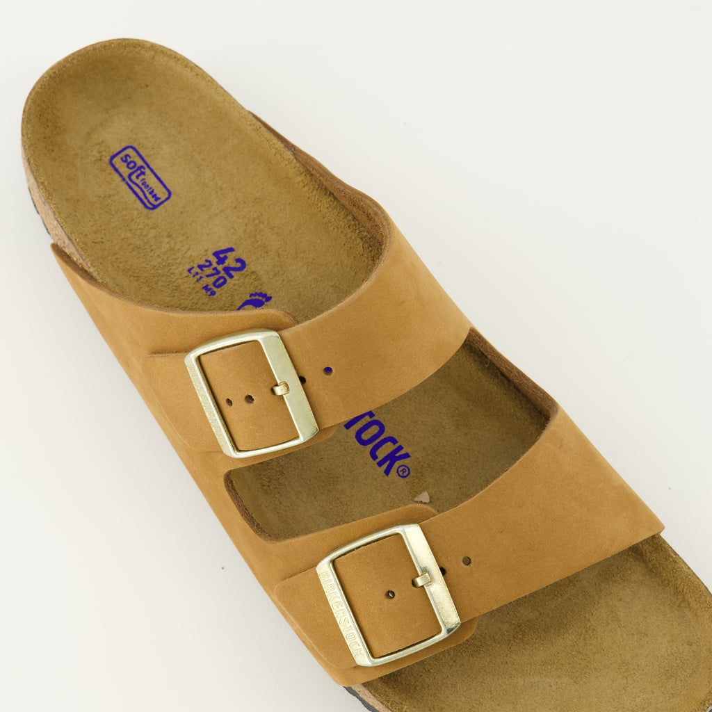 Image de l'article Sandales Arizona marron de la marque Birkenstock pour Unisex - Saison Printemps-Été 2026 - Vue détaillée de haut
