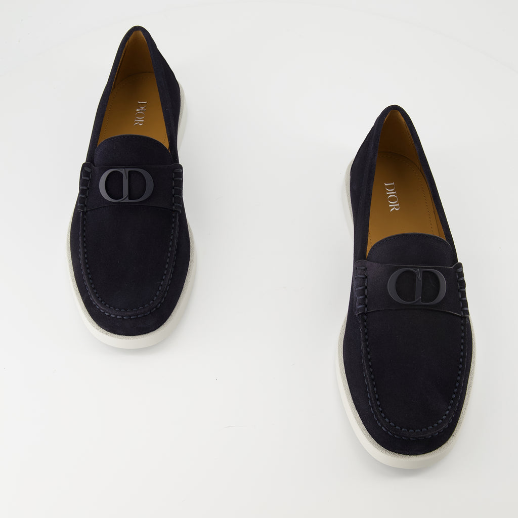 Mocassins Mocassins Granville Dior Bleu foncé Homme