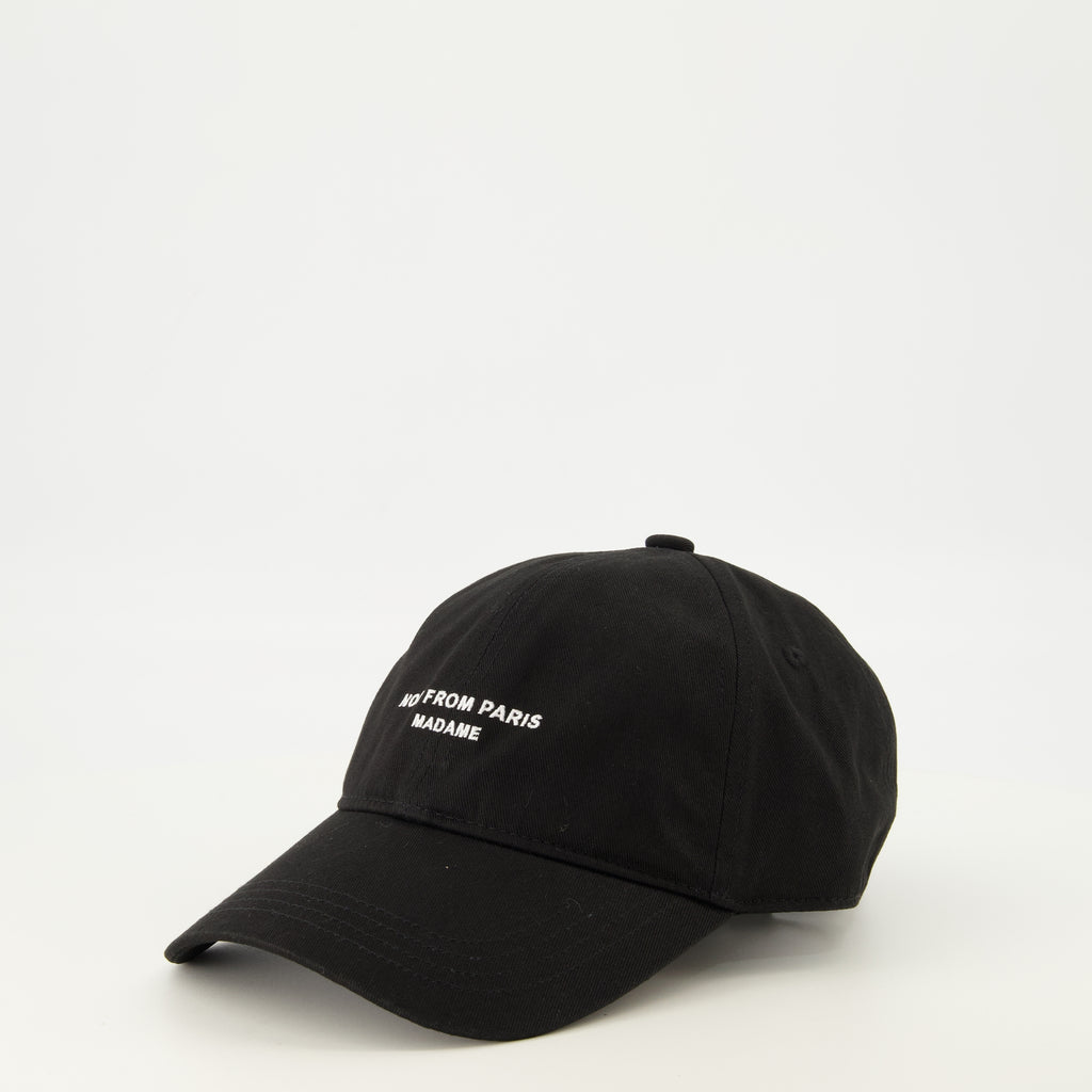 Chapeaux, casquettes et bonnets 블랙 슬로건 캡 Drole De Monsieur Noir Homme