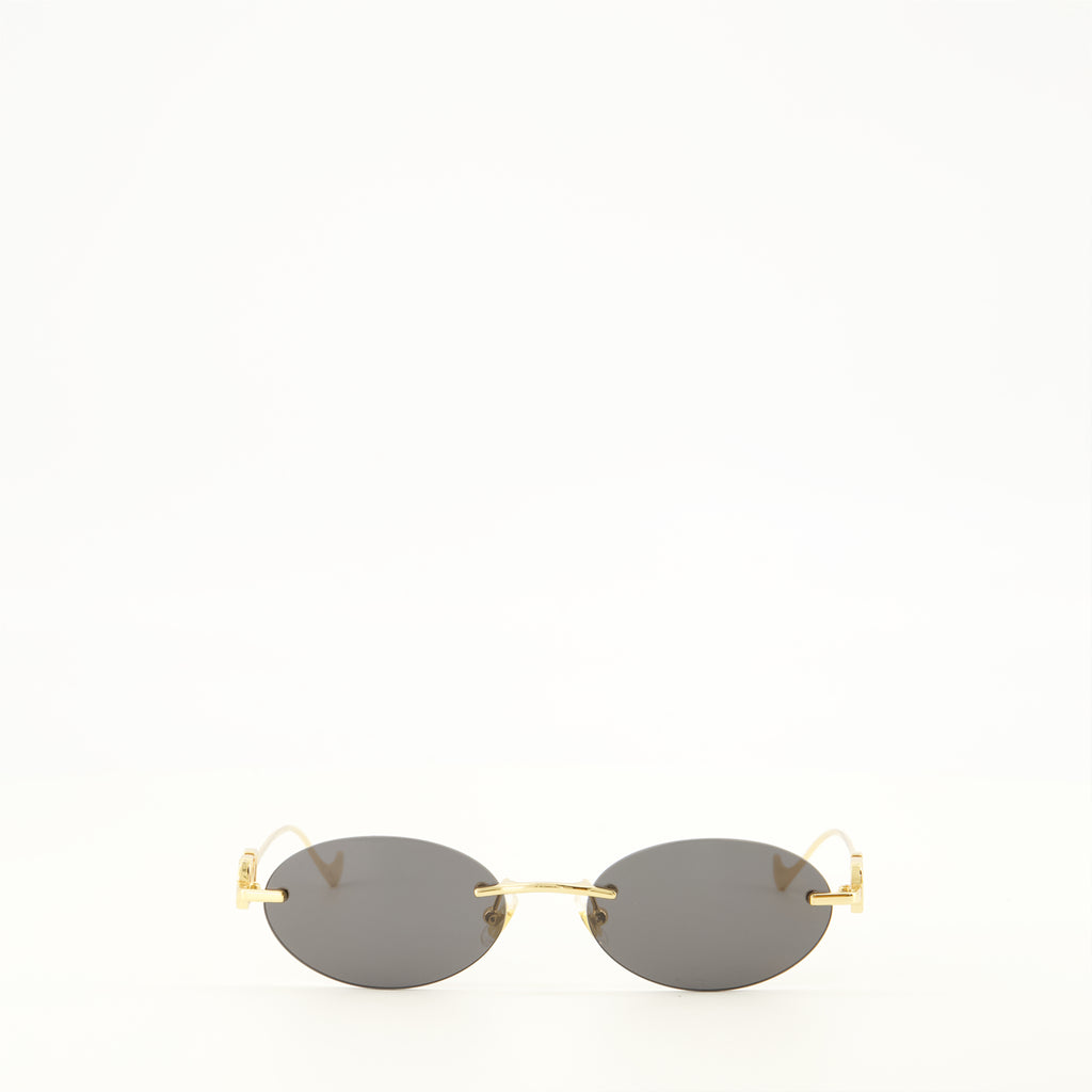 Lunettes Geometrische Metallbrille Valentino Garavani Doré Femme
