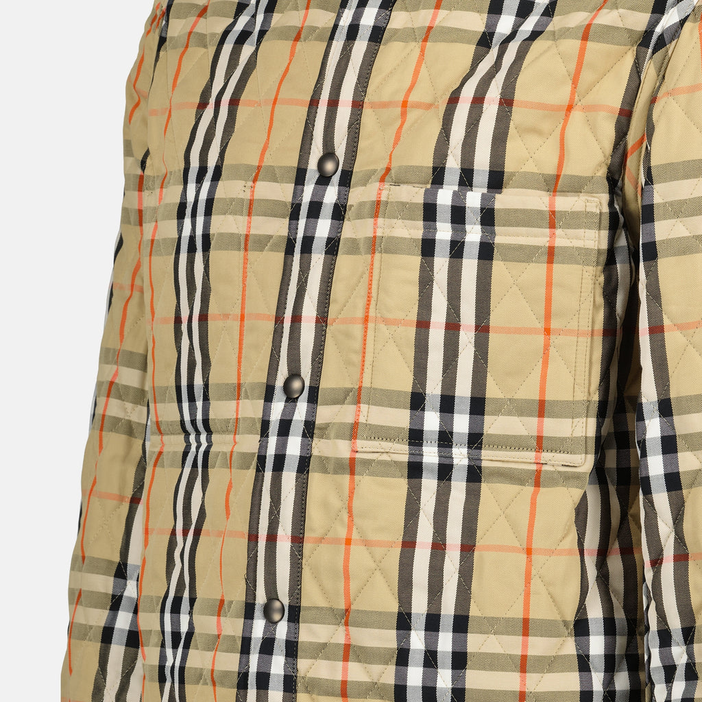 Vestes Veste matelassée réversible Burberry Noir Homme