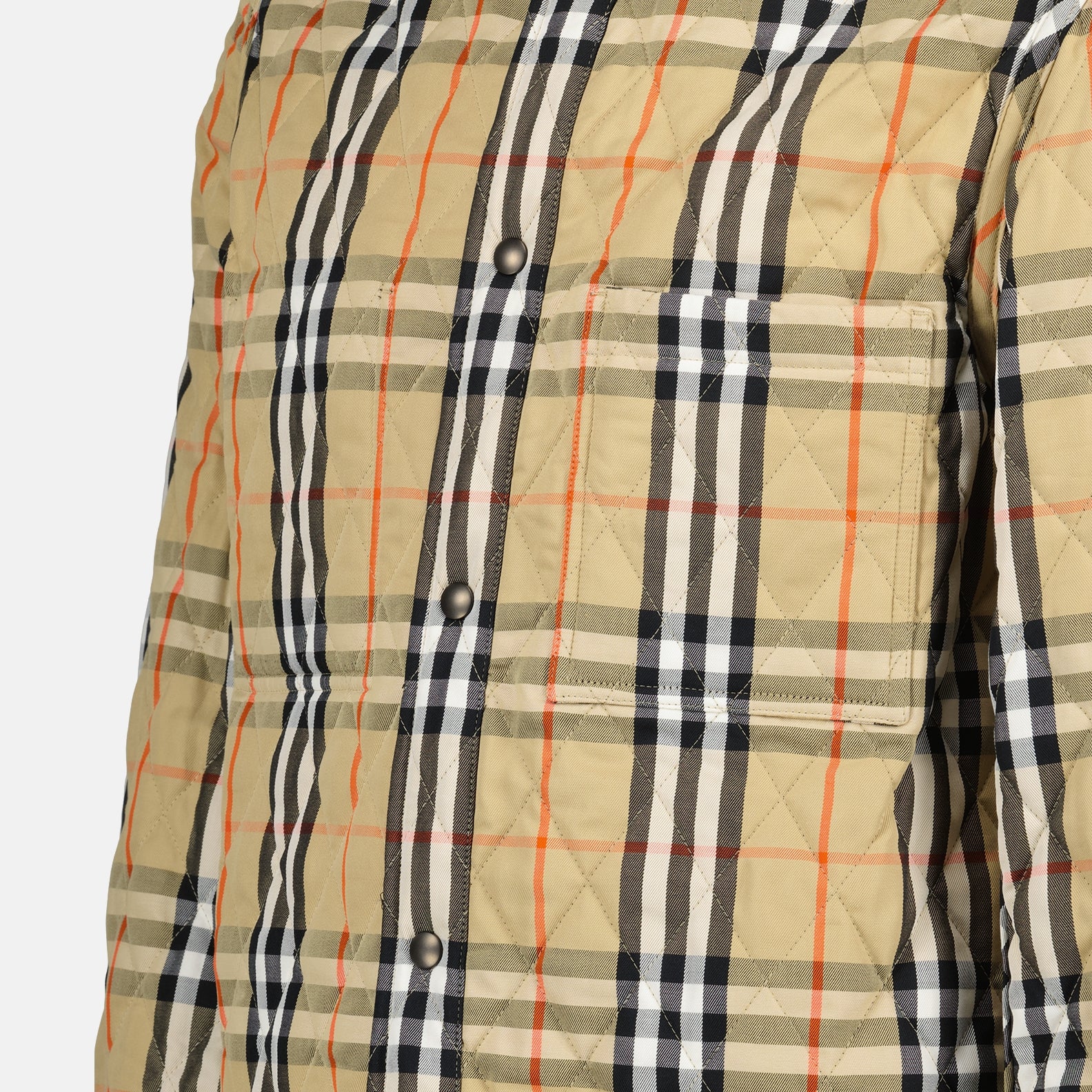 Vestes Veste matelassée réversible Burberry Noir Homme