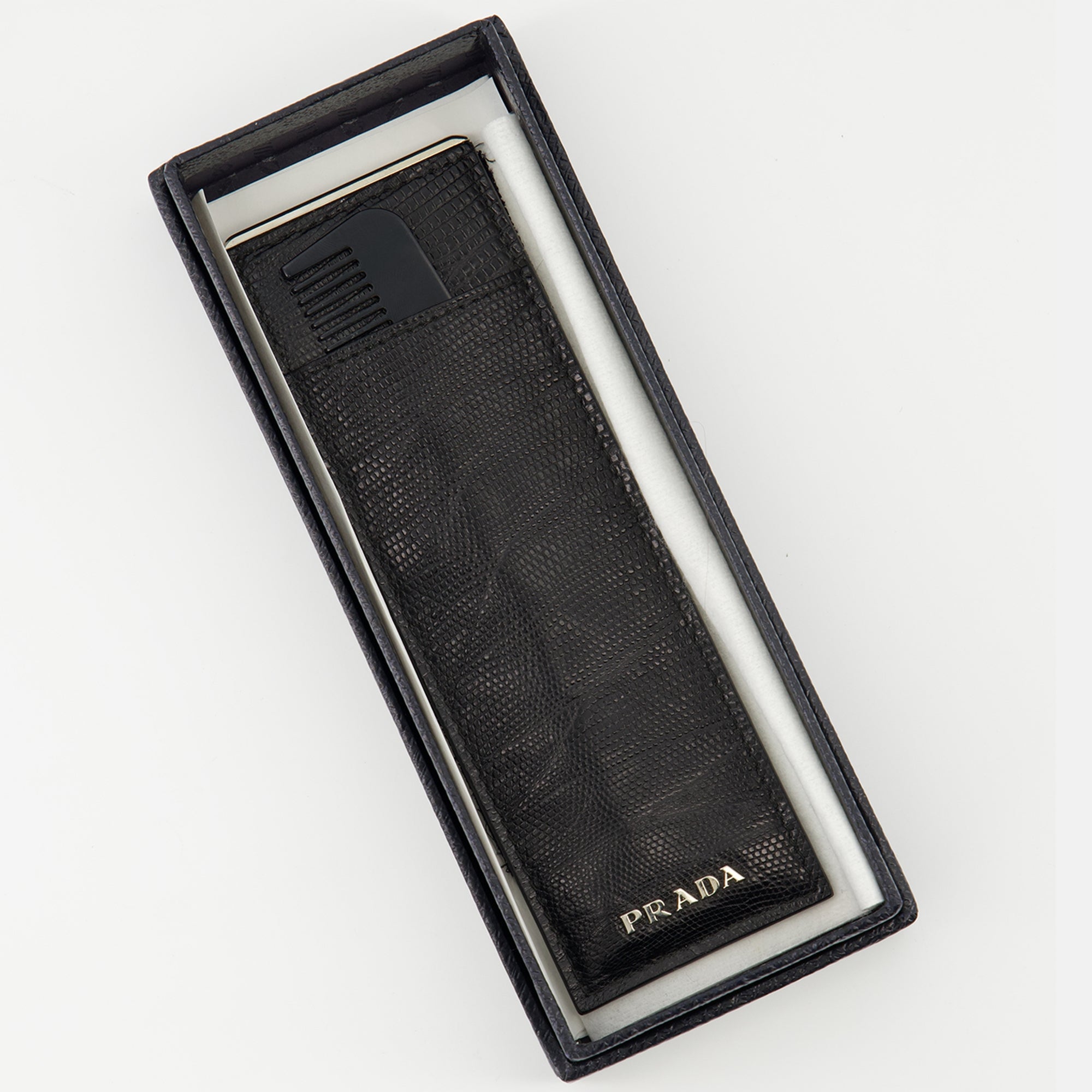 Petite maroquinerie Essentiel de toilette Prada Noir Homme