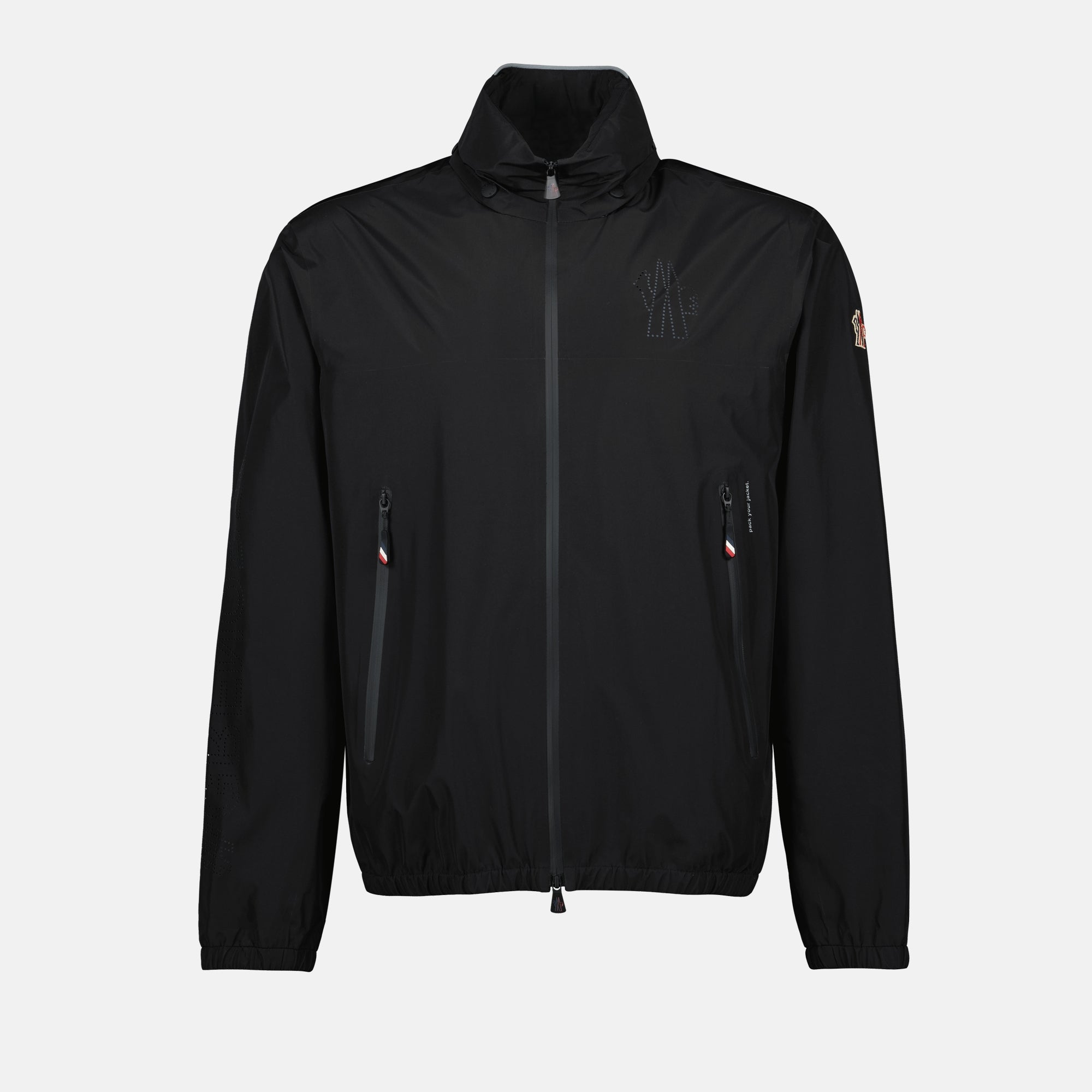 Jaquetas Casaco Hexágono Masterpiece Moncler Grenoble Preto Homme