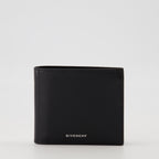 Petite maroquinerie 4G Ledergeldbörse Givenchy Noir Homme
