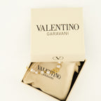 Bijoux Bracelet VLogo avec perles Valentino Garavani Doré Femme