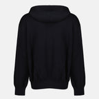 Immagine del pullover blu in cashmere con zip da uomo Fendi - Collezione Primavera-Estate 2026 - Vista Posteriore