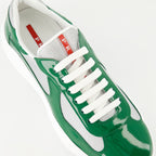Baskets Baskets America's Cup Prada Vert Homme