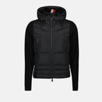 Vestes Veste bi-matière Moncler Grenoble Noir Homme