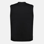 디젤 브랜드 남성용 T-Isco-Div 검정 탱크탑 이미지 - 2026년 봄-여름 시즌 - 뒷면 보기