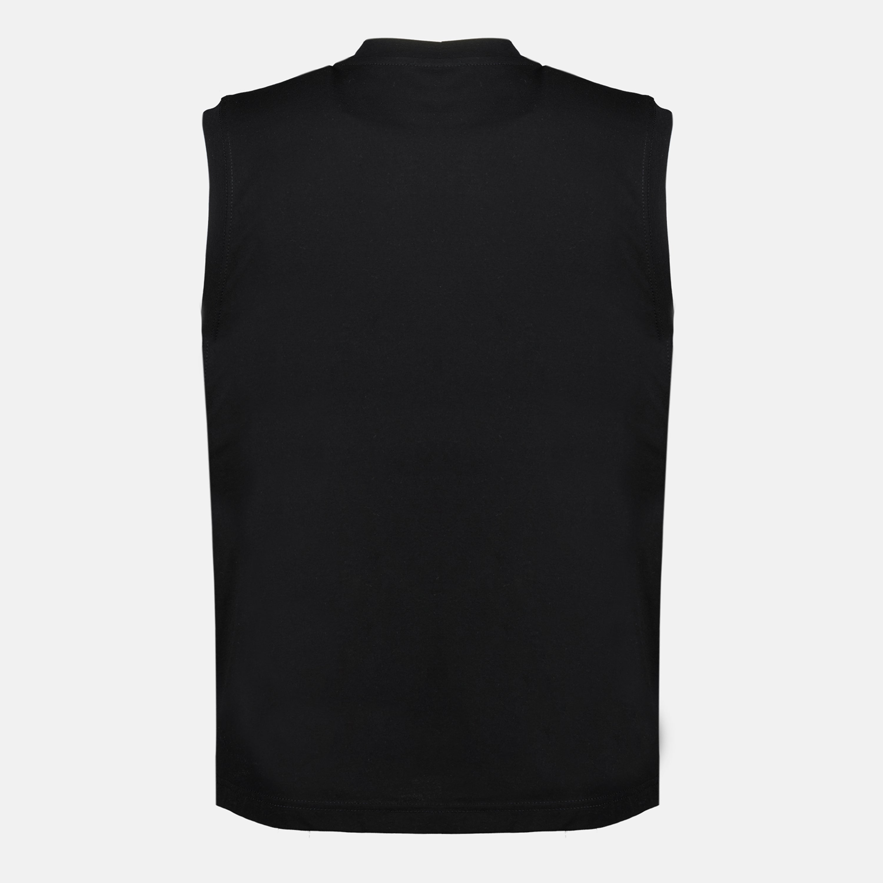 ディーゼルブランドの男性用T-Isco-Div黒タンクトップの画像 - 春夏2026 - 後ろからのビュー