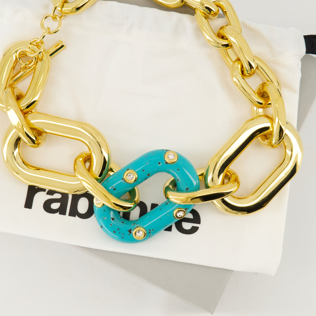 Bijoux Collier XL Link Palm Springs Rabanne Doré Femme