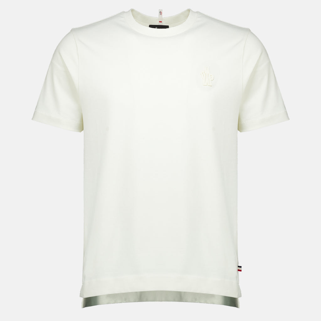 T-shirts Lot de trois t-shirts en coton Moncler Grenoble Blanc Homme