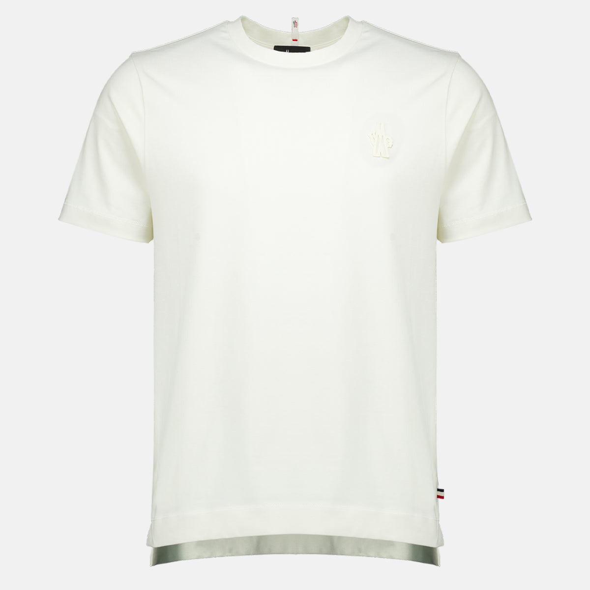 T-shirts Lot de trois t-shirts en coton Moncler Grenoble Blanc Homme