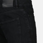 팬츠 블랙 슬림 진 Saint Laurent 검은색 Homme